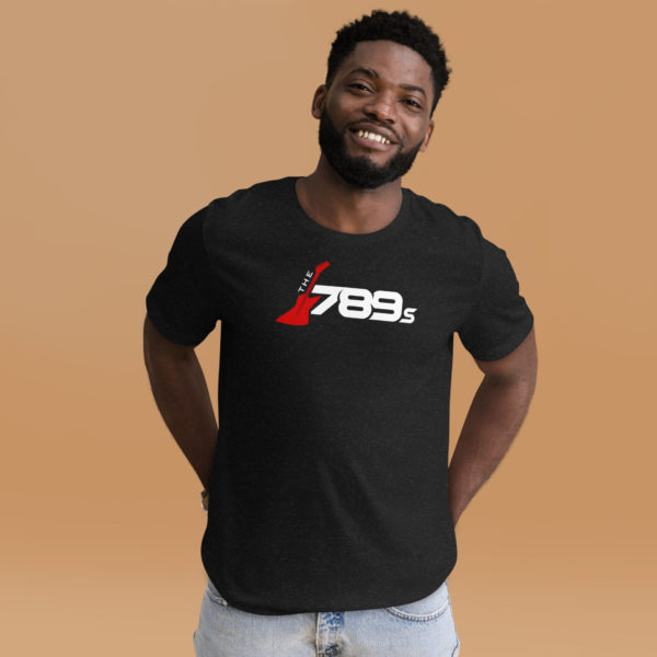 789s Unisex T-Shirt (Black) - Image 2