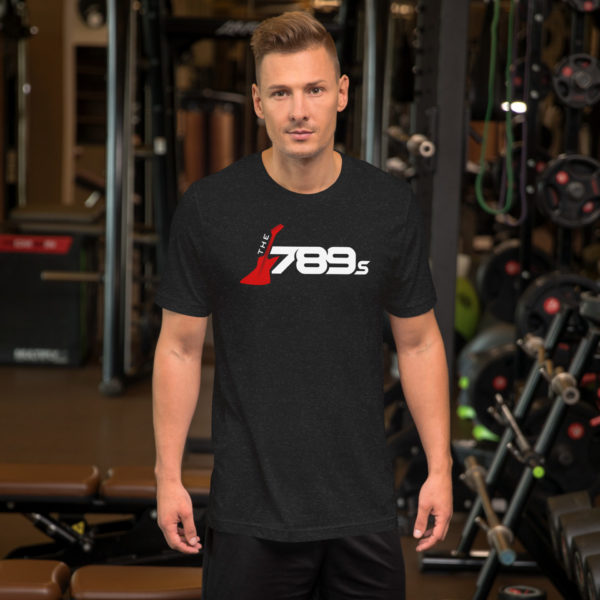 789s Unisex T-Shirt (Black) - Image 5